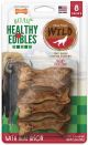 Nylabone Natural Healthy Edibles Wild Bison Chew Treats Small 8 Pack