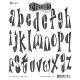 Ranger Dyan Reaveleys Dylusions Cling Stamp Collection Dys Alphabet 1 Pack Of 1 Piece