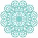 Stencils Template Lace Doily