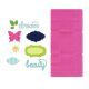 Sizzix Life Made Simple Collection Thinlits Die Card Tri Shutter 1 pack 10 pieces