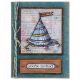 Sizzix Tim Holtz Alterations Block Celebration Words Thinlits Die 1 pack 13 pieces