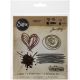 Sizzix Tim Holtz Thinlits Die Set Scribbles and Splat 1 pack 4 pieces