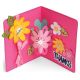 Sizzix Framelits Die Card With Flowers Drop Ins 1 pack 21 pieces