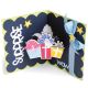Sizzix Framelits Die Card Scallop With Gifts Dropins