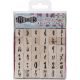Ranger Dyan Reaveleys Dylusions Mounted Stamp Alphabet Set