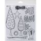 Ranger Dyan Reaveleys Dylusions Cling Stamp Collection One Two Tree 1 Pack Of 1 Piece
