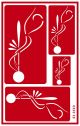 Armour Etch Over N Over Stencil Art Deco