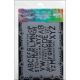 Ranger Dyan Reaveleys Dylusions Stencils Letter Jumble 1 Pack Of 1 Piece