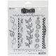 Ranger Dyan Reaveleys Dylusions Cling Stamp Collection Around The Edge 1 Pack Of 1 Piece