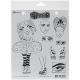 Ranger Dyan Reaveleys Dylusions Cling Stamp Collection Curious Corrin 1 Pack Of 1 Piece
