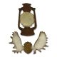 Sizzix Tim Holtz Mini Lantern And Antlers Movers And Shapers Die 1 pack 2 pieces