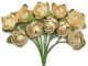 Paper Blooms Mini Flowers Honey