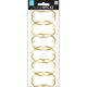 Me And My Big Ideas MAMBI Sticks Cardstock Stickers Labels Gold Foil Lace Border