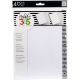 Me My Big Ideas Create 365 The Happy Planner Lined Graph Paper Black Stripes