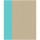Sn Ap Binder 6 X 8 Teal Blue