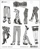 Ranger Dyan Reaveleys Dylusions Unmounted Rubber Stamp Collections Legs Eleven 1 Pack Of 1 Piece