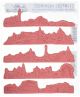 Ranger Tim Holtz Cling Mounted Rubber Stamp Set Cityscapes 1 Pack Of 1 Piece