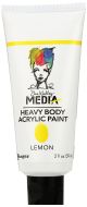 Ranger Dina Wakley Media Heavy Body Acrylic Paint Lemon