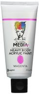 Ranger Dina Wakley Media Heavy Body Acrylic Paint Magenta 1 Pack Of 1 Piece