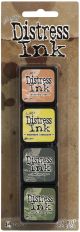 Ranger Tim Holtz Distress Mini Ink Pads Kit 1 Pack Of 4 Pieces