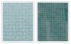 Sizzix Tim Holtz Texture Fades Alterations Collection Embossing Folders Dot Matrix And Gridlock Set 1 pack 2 pieces