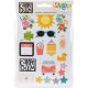 Cardstock Stickers Illustrated Life