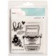 Documentary Collection Clear Acrylic Stamps Small Set 1.28