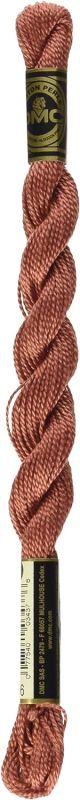 DMC Pearl Cotton Yarn Size 5 27.3yd Medium Terra Cotta 1 pack of 1 Skein