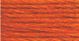 DMC Pearl Cotton Yarn Size 5 27.3yd Medium Burnt Orange 1 pack of 1 Skein