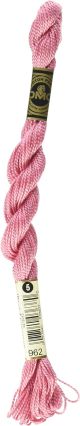 DMC Pearl Cotton Yarn Size 5 27.3yd Medium Dusty Rose 1 Pack of 1 Skein