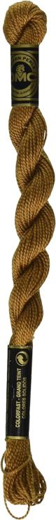 DMC Pearl Cotton Yarn Size 5 27.3yd Dark Hazelnut Brown 1 Pack of 1 Skein