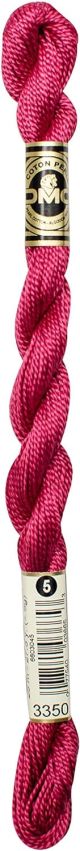 DMC Pearl Cotton Yarn Size 3 16.4yd Ultra Dark Dusty Rose 1 pack of 1 Skein