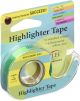 Lee Products Fluorescent Highlighter Tape .5 Inch X720 Inch Green