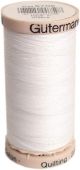 Gutermann Quilting Thread 220yd White