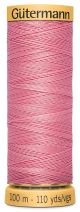 Gutermann Natural Cotton Thread 110yd Dawn Pink