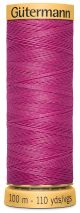 Gutermann Natural Cotton Thread 110yd Bright Pink