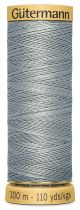 Gutermann Natural Cotton Thread 110yd Slate On