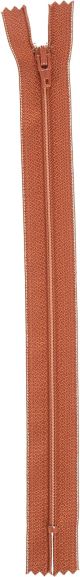 Coats All Purpose Plastic Zipper 7 Inch Rust