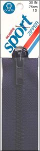 Coats Sport Separating Zipper 30 inch Navy