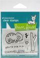 Lawn Fawn Clear Stamps 3inchX2inch One In A Chameleon