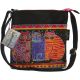 Laurel Burch Crossbody Purse Zipper Top 10inchX10inch Feline Friends