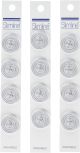 Slimline Buttons Series 1 Pearl 4 Hole 3 4 inch 4 Per Pkg