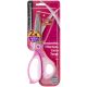 Plus All Purpose Curved Blade Scissors 8 Inch Pink