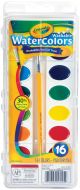 Crayola Washable Watercolors 16 colors 1 pack of 1 piece