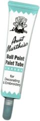 Aunt Martha s Ballpoint Paint Tube 1oz Aqua