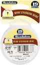 Beadalon Stringing Wire 19 Strand .015 inch X30 Bright