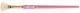 Crafter s Choice White Bristle Fan Brush Size 4