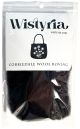 Wistyria Editions Wool Roving 14 Inch Black