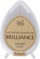 Brilliance Dew Drop Pigment Ink Pad Galaxy Gold