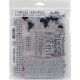 Tim Holtz Cling Stamps 7inchX8.5inch Documented